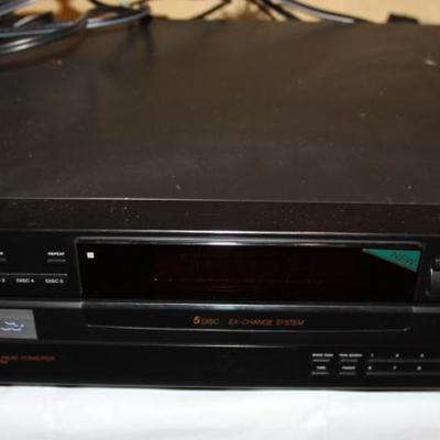 Sony 5 disk exchange CD player
