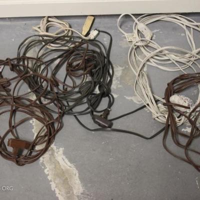 Box lot of Extension Cords
