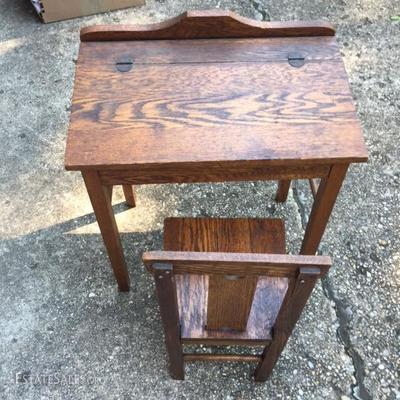 Child Desk and Chair.