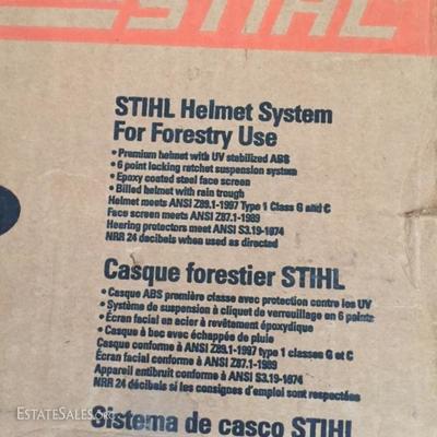 Stihl Helmet System.