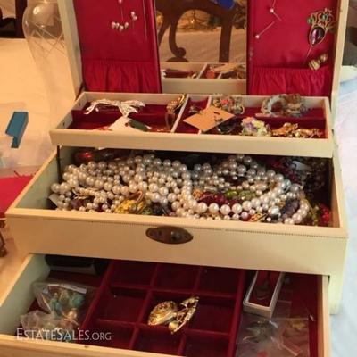Tons of Costume Jewelry.