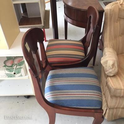 Uphlostered Chairs.