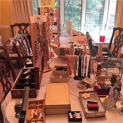 Tons of Costume Jewelry.