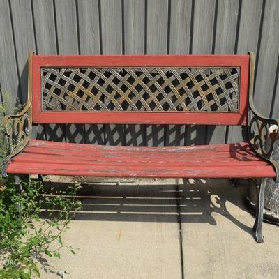 outdoor bench 