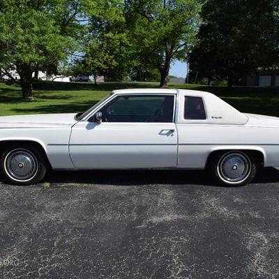 1977 Cadillac Coupe DeVille in Pristine Condition. 45,783 miles. Previously owned by Joey 