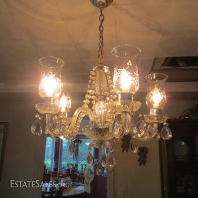 VINTAGE CHANDELIERS TO CHOOSE FROM