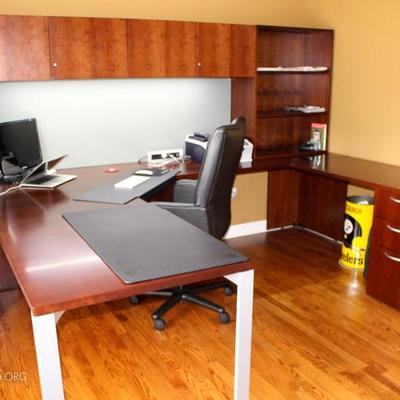 We will pre-sell this gorgeous suite of office furniture by Gunlocke.  Call us for details