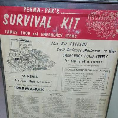 Vintage survival kits 