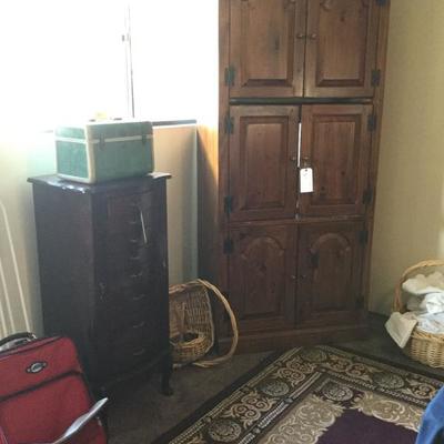 File cabinet and armoire 