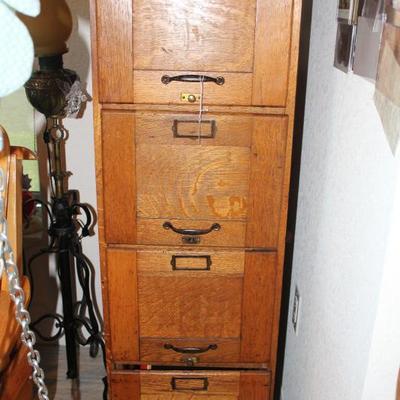 Antique File Cabinet