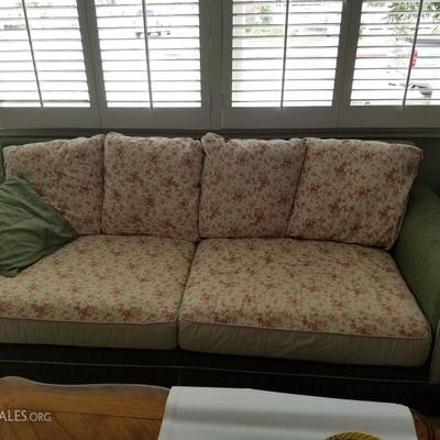 VERY COMFORTABLE LIVING ROOM SOFA ,LARGE APPROXIMATELY 98