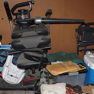 Scooters, Wheel Chairs, Coolers, Tools
