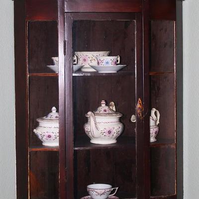 Antique Hanging Corner Cabinet, China