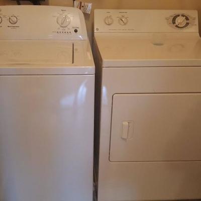 Washer and  Dryer large appliance 