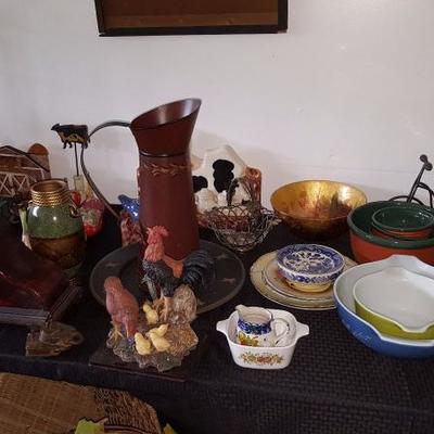 Decor items  and housewares 