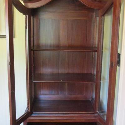 Large Dining Room Cabinet open