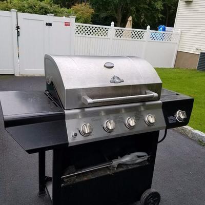 GrillMaster Outdoor Gas Grill