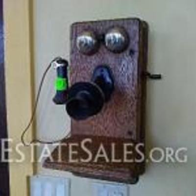 Vintage Kellogg Wall Mounted Telephone
