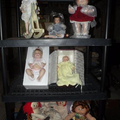 Porcelain Dolls w/Boxes & Certificates