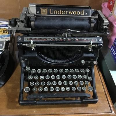 Antique #5 Underwood Typewriter.