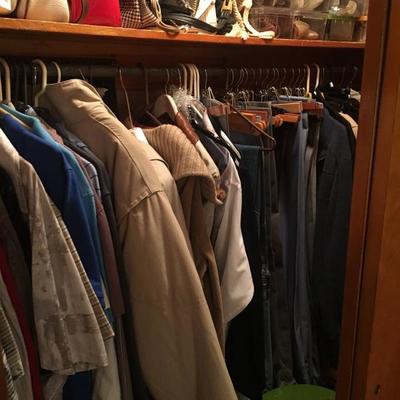 Vintage clothing, dresses, shirts, jackets & fur coats