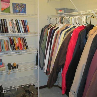 Lots of great clothes for men and women