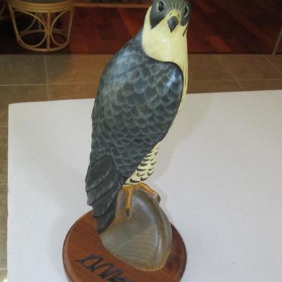 K.W. White signed and numbered wood carving (bid item)