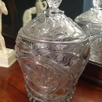EAPG Lidded Jar