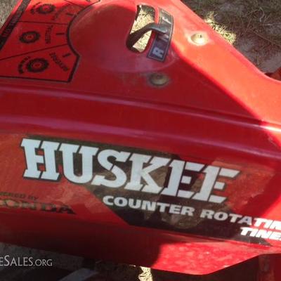 Huskee 18" Tiller with Honda Engine