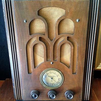 Atwater Kent Tumbstone Radio