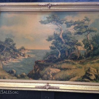 Wood Framed Print on Board