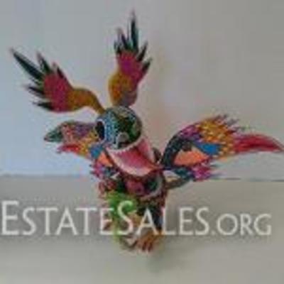 Winged Oaxacan Carving