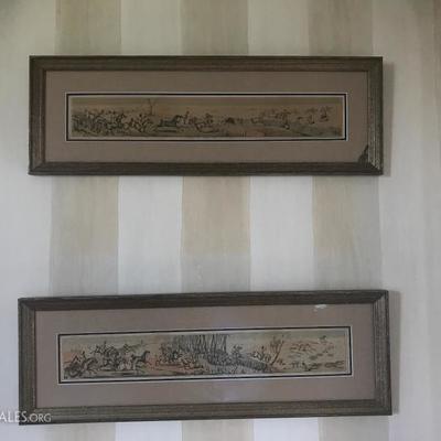 Pair of Lithographs