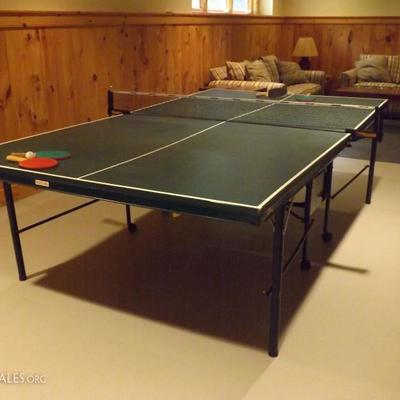 Folding Ping Pong Table