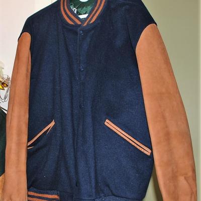 Wool & Leather Jackets Size Large to 3 Extra Large