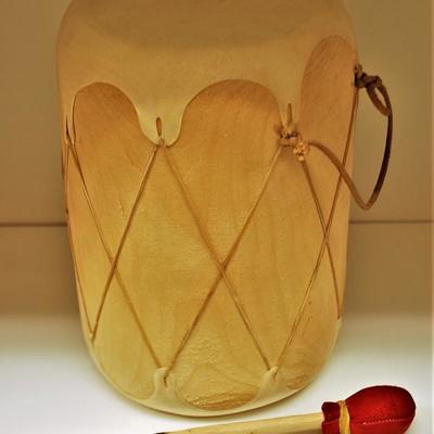 Hand Made Wooden Drum