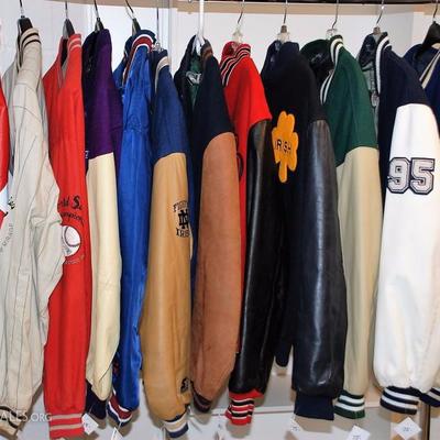 Sports Wool & Leather Jackets; Other Sports Reversible Jackets