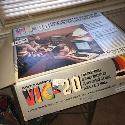 VIC 20 COMPUTER, NEW OLD STOCK IN ORIGINAL BOX