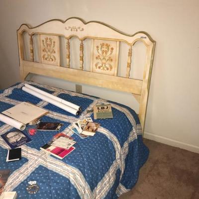 BED, RAILS, AND HEAD BOARD