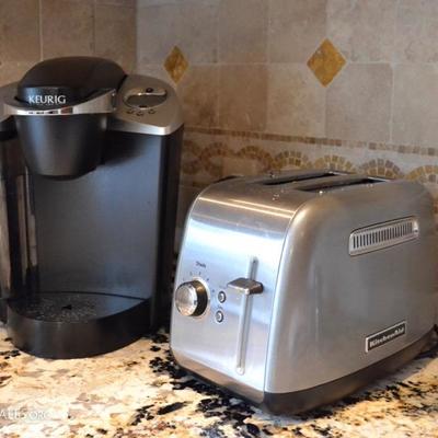 Keurig and KitchenAid toaster