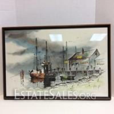 George Sperl Water Color Painting
