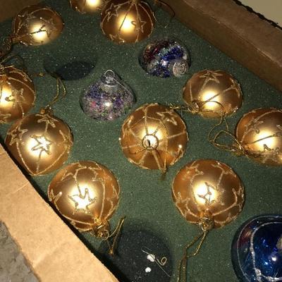 Glass Ornaments 