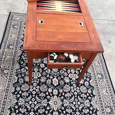 Backgammon Table with accessories
