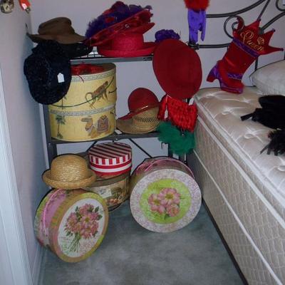 Hats and Hat boxes