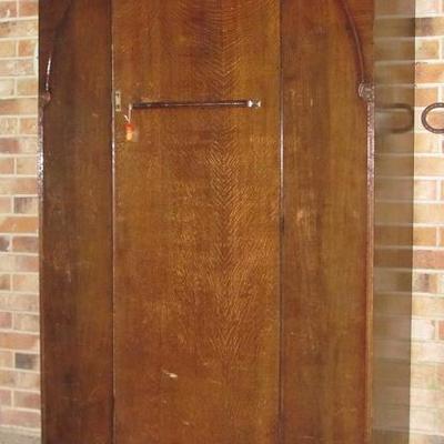 English Oak Single Door Armoire