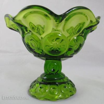 LE Smith Glass Co. Green 
