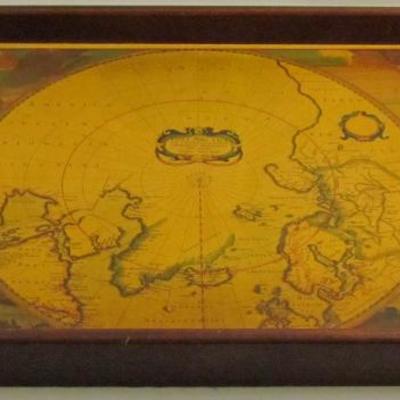 Made in Italy Old World Map Serving Tray