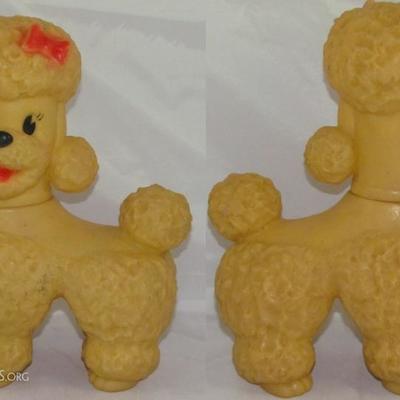 Sun Rubber Company 1963 Poodle Squeeze Toy  (12