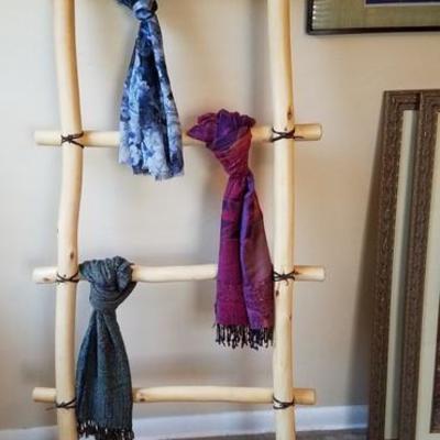 Beautiful Scarves in variety of materials (much more than in photo!)