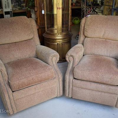 Bradington Young Recliners - 2 in nice condition
